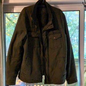 Heavy quilted men's jacket